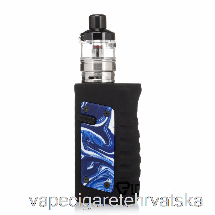 Vape Hrvatska Vandy Vape Jackaroo Mini 128w Starter Kit Resin Plavi Porculan